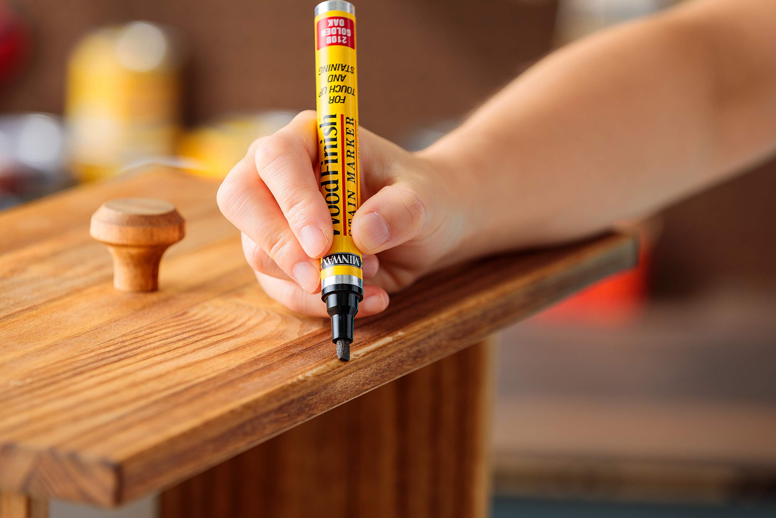 Minwax 634900000 Wood Finish Stain Marker for Touch Ups, Ebony - Image 3